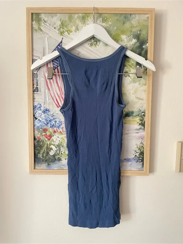 Abercrombie & Fitch Y2K Vintage Ribbed Cami Tank Top Small - Image 4