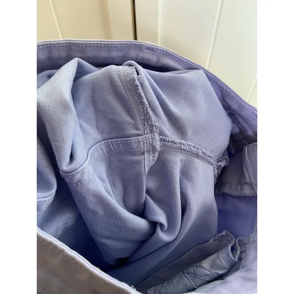 Old Navy Womens Jeans Sz 2 Periwinkle Lilac Rockstar Pants Light Purple Mid Rise - Image 7