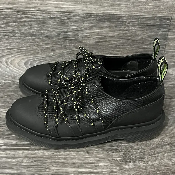 Dr. Martens AW004 Estrela Shoes Black Leather Women's US Sz 7, EU 38 Grunge - Image 4