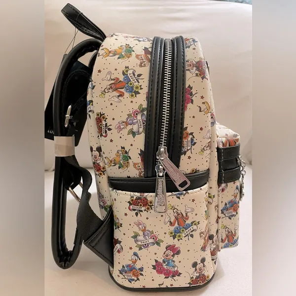 NWT Disney Loungefly Limited Edition Sensational 6 Tatoo Mini Backpack - Image 8