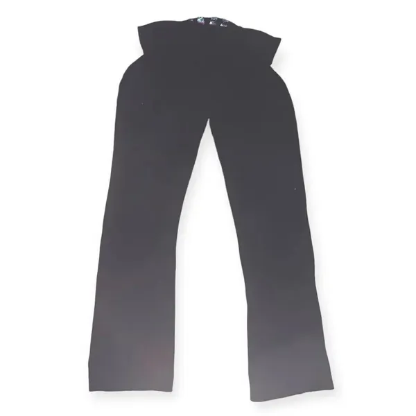Vintage y2k LOVE sequin fold over yoga pants - Image 4