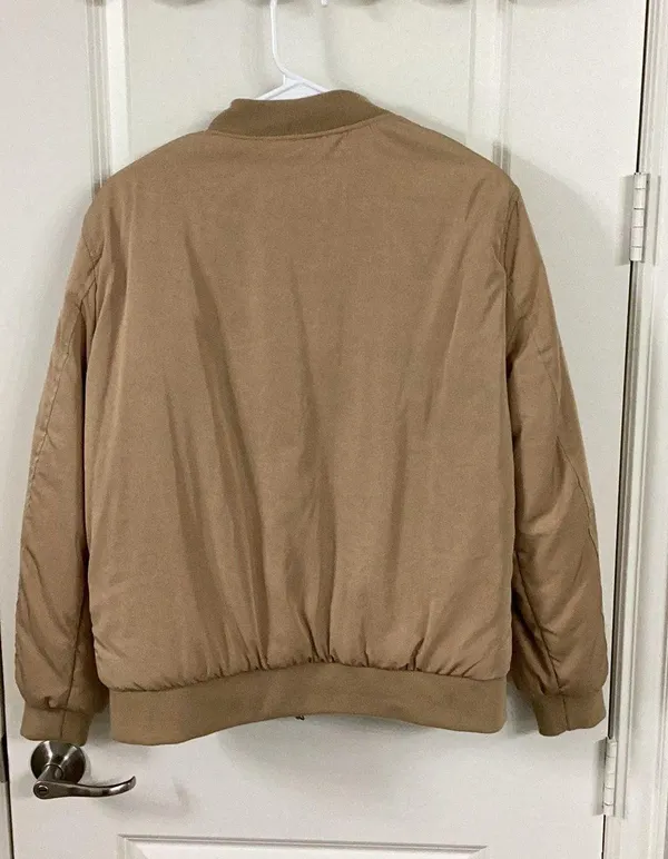 RSQ Nylon Bomber Jacket With Fleece Inside - Image 4