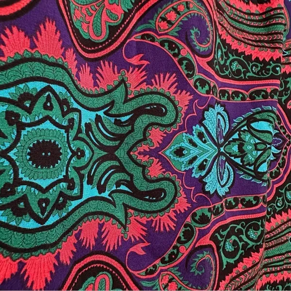 Plenty By Tracy Reese Anthropologie Pencil Skirt Women's‎ Size 4 Vibrant Paisley - Image 6