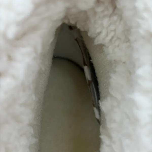 NEW Isotoner Womens 7.5-8 Holiday Slippers‎ Burgundy Hard Sole Cushioned Sherpa - Image 11