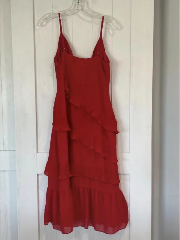 Lulus Women's Red Dress - Image 3