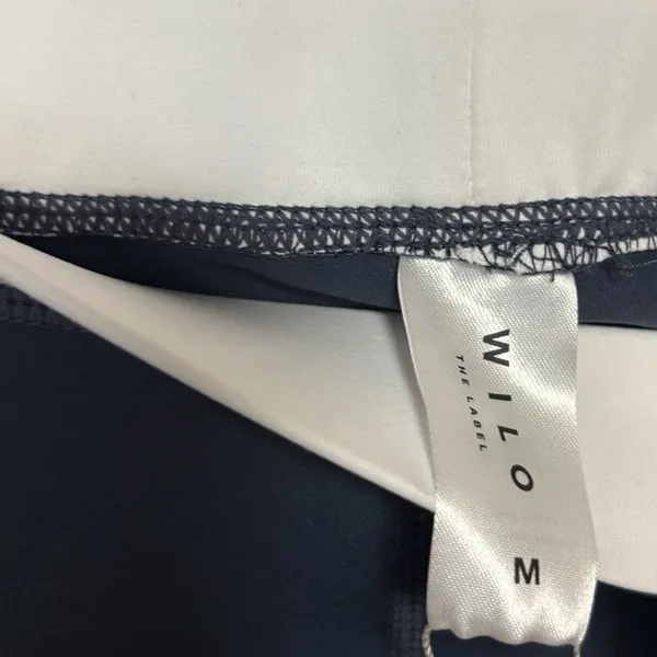 Willo Navy Biker Shorts‎ Size Medium Blue - Image 5