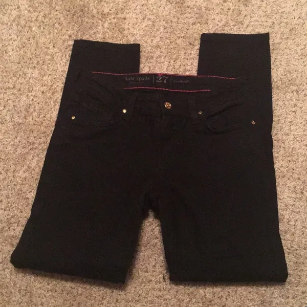 💖 Kate Spade Broome Street Black Jeans - Image 2