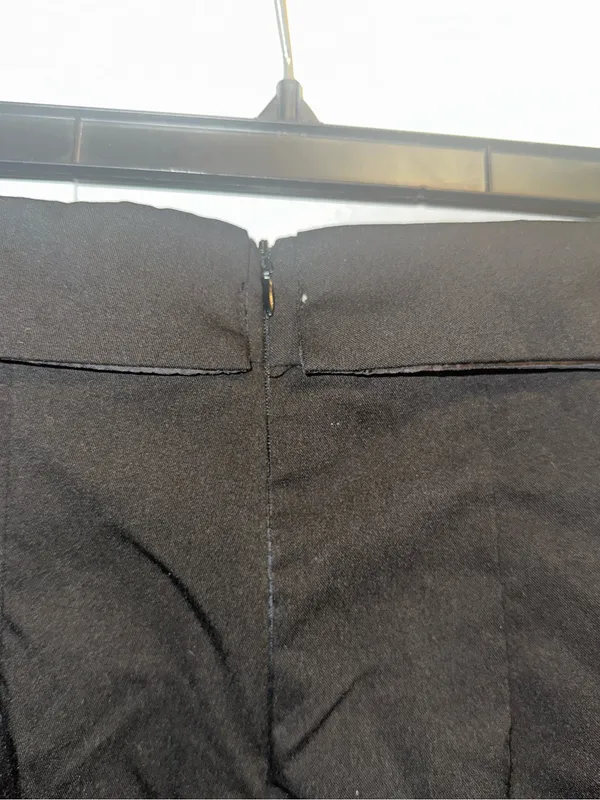 Zara Origami Skort -Black - Image 4
