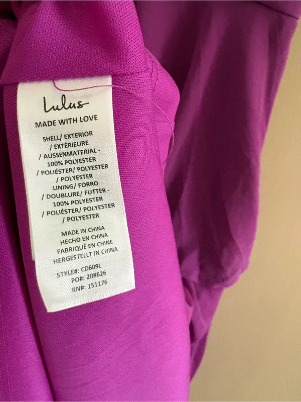 Lulus Celebration Time Purple Sleeveless Tiered Midi Dress Size Medium Cocktail - Image 9