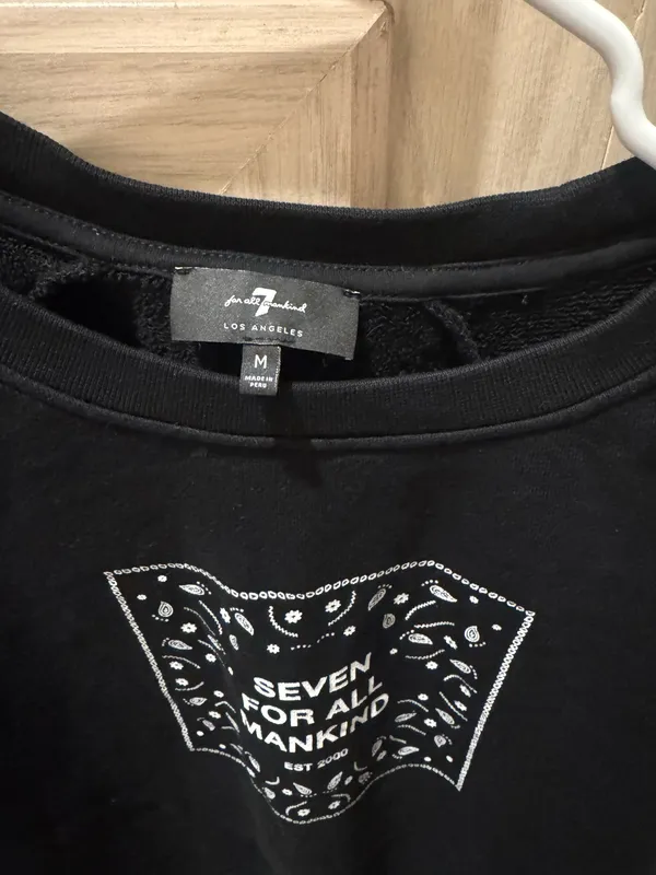 7 For All Mankind Women’s Crewneck - Image 2