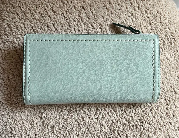 Kate Spade Wallet Leather Light Blue - Image 2