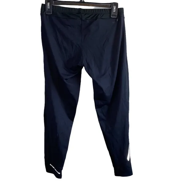 Under Armour Black Athletic Leggings Performance Activewear Large‎ - Image 2