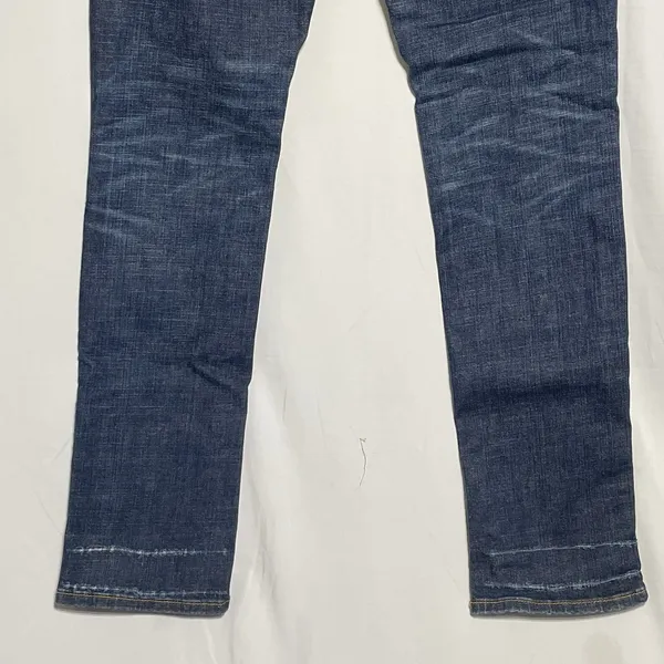 Pilcro the Letter Press Jeans Anthropolgie‎ Sz 29 Stet Selvege Blue Denim FLAW - Image 10