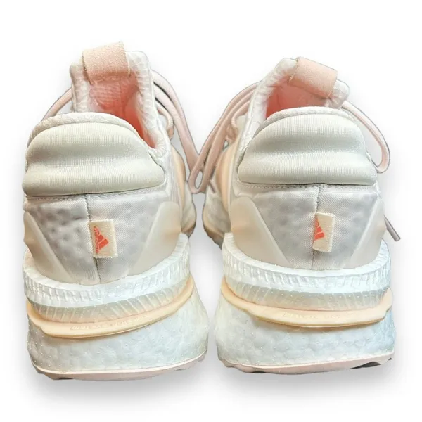 adidas X_PLR BOOST Sportswear‎ White/Wonder Quartz/Bliss Orange Size 8 Women's - Image 3