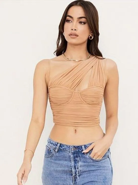 House Of CB eliana corset ruched top. Size Small - Image 6