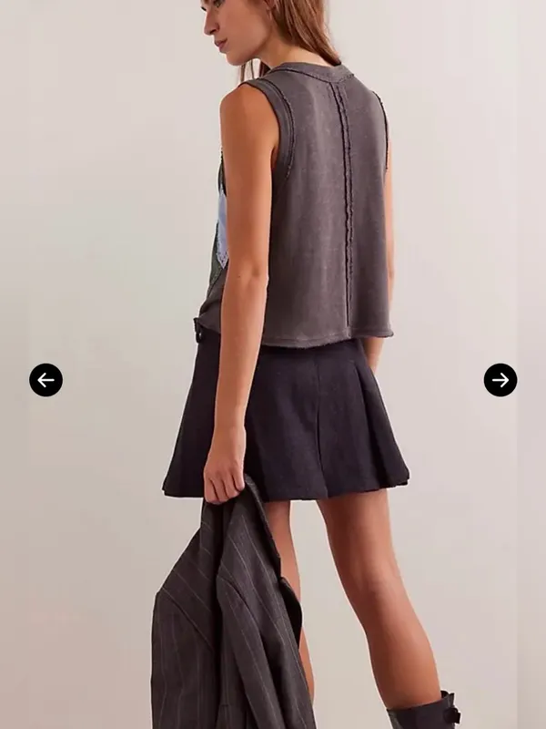 Free people Argyle Craft Vest - Image 3