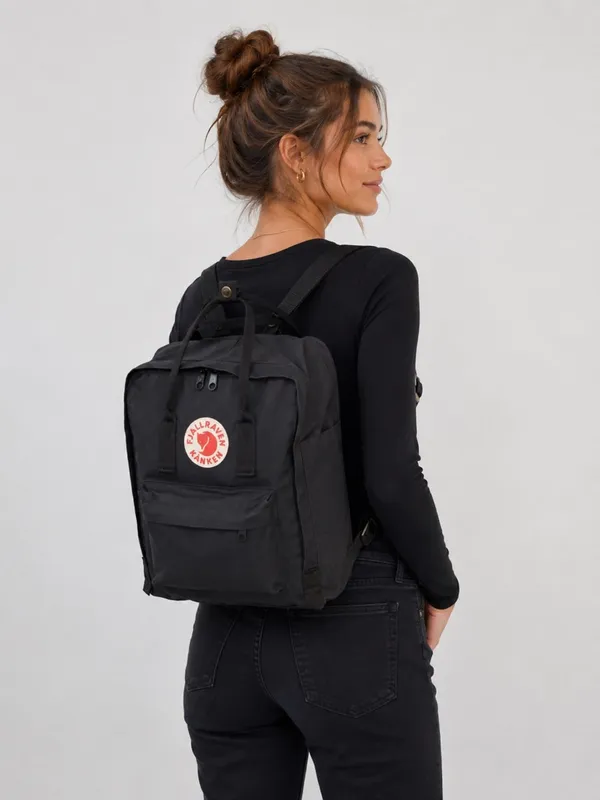 Fjällräven Kånken Backpack 15" Black Large - Image 3