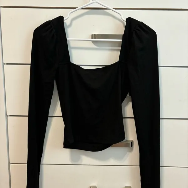 Revolve All The Ways Black Top NWT - Image 3