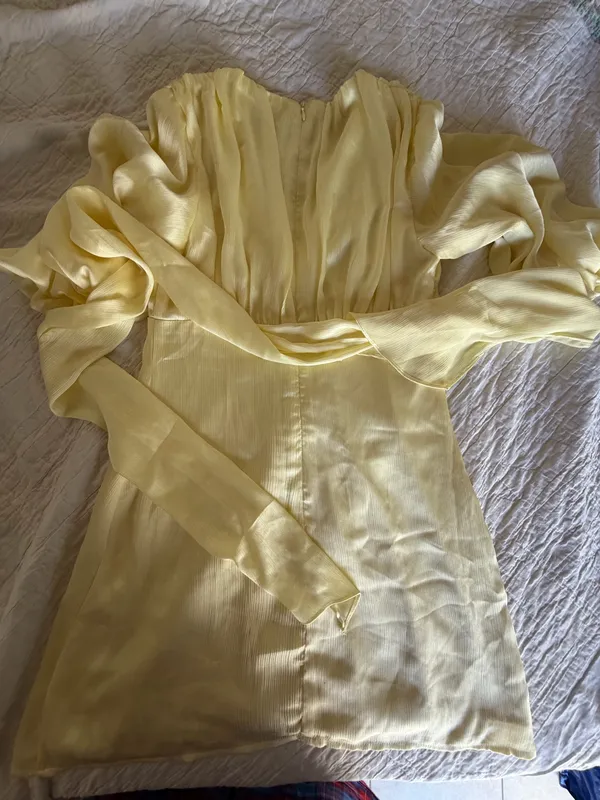 Peppermayo Dress Mini Yellow - Image 4