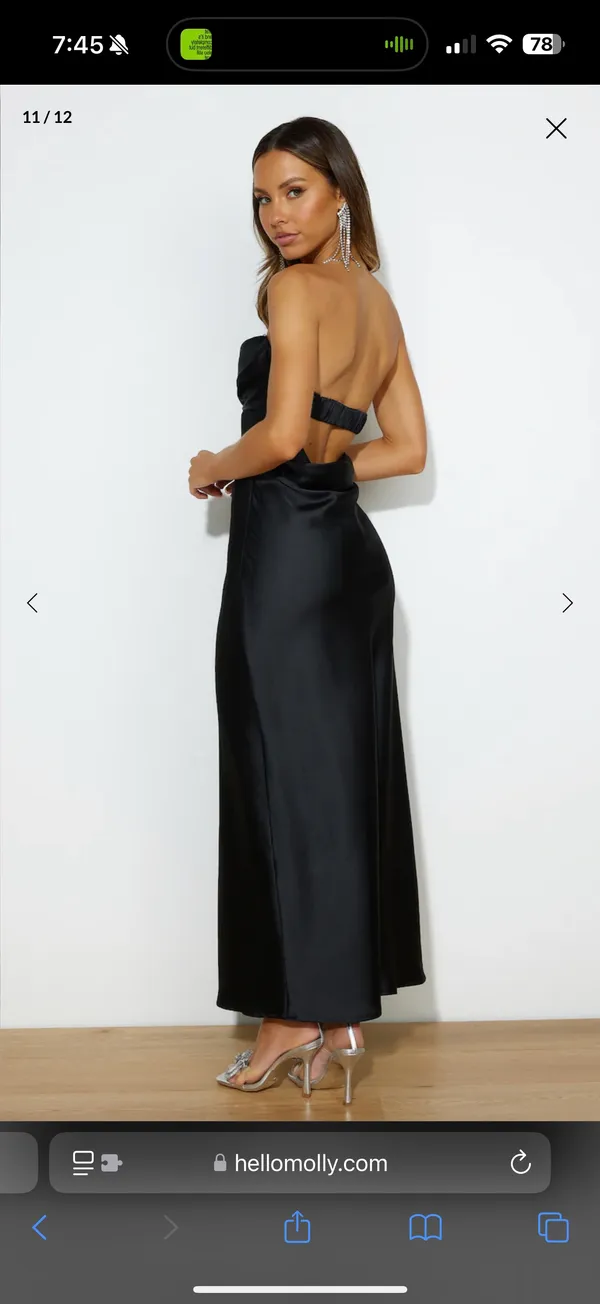 Hello Molly Dress Black Size 8 - Image 3