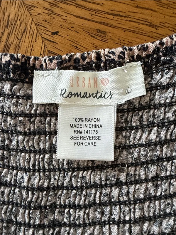 Women’s Blouse Brown Size L - Image 4