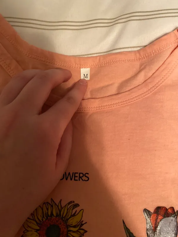 Botanical Shirt Pink Size M - Image 4