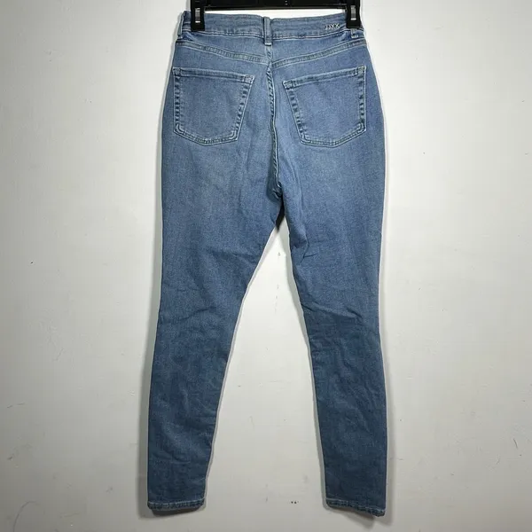 JJXX Womens Skinny High Waist Jeans Medium Wash Blue Stretch Denim Size S L30‎ - Image 2