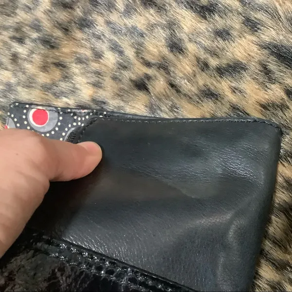 FOSSIL VINTAGE‎ LEATHER CLUTCH - Image 9