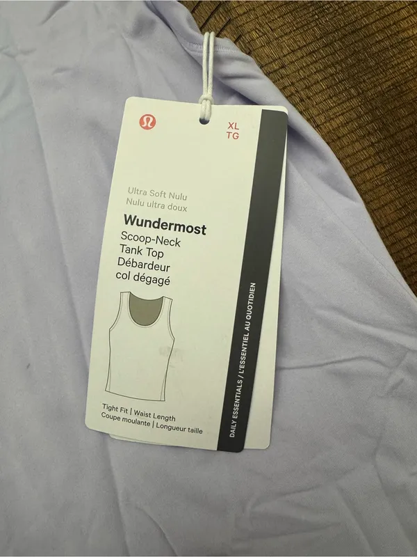 lululemon athletica Light Lavender Scoop Neck Tank - Image 2