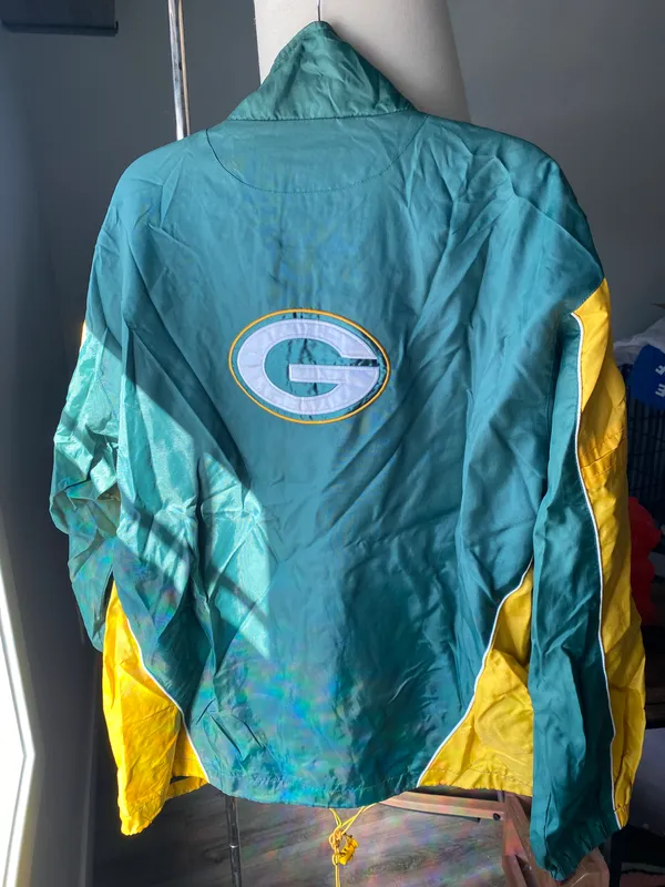 NFL Team Apparel Green Bay Packers Windbreaker - Image 3