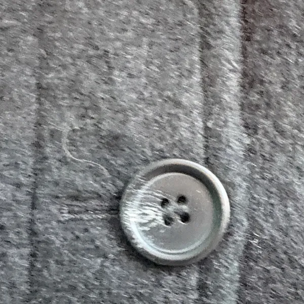 H&M black wool blend Shacket - Image 3