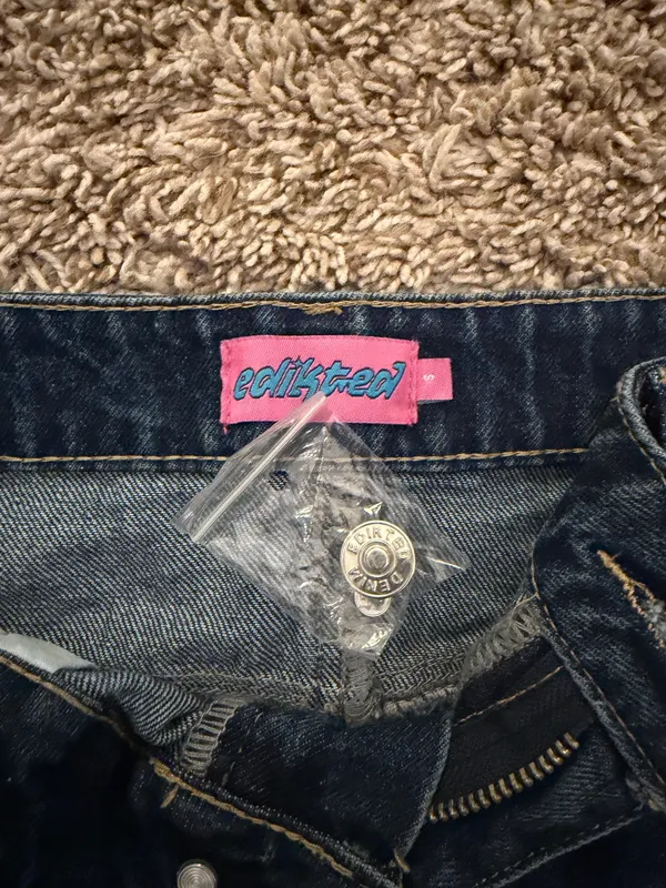 Edikted Skirt Denim - Image 3