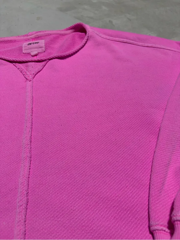 Aerie Cropped Pink Women's Sweatshirt xl - Image 5