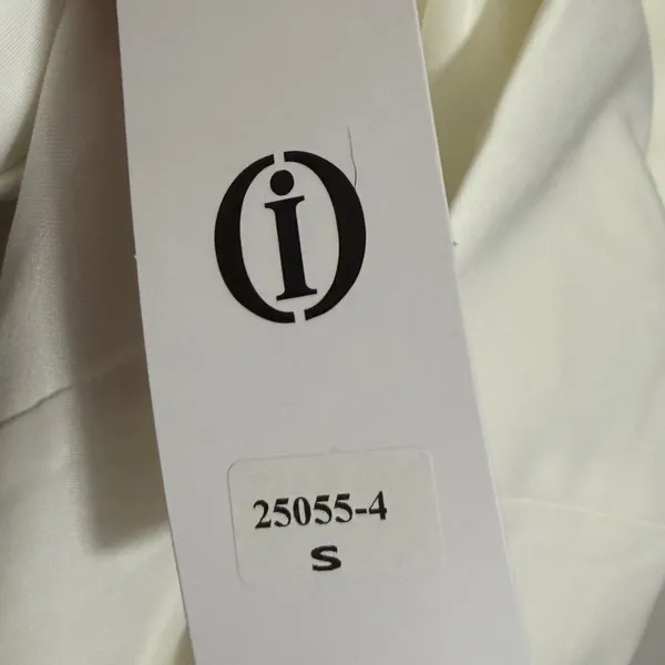 NWT IDEALSANXUN White Sleeveless Blazer Vest Business Casual Office Top Small - Image 7