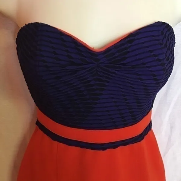 Silence + Noise Urban outfitters bright strapless body con dress - Image 5