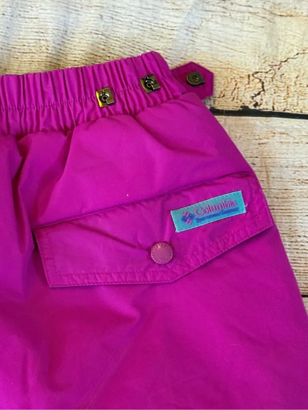 Vintage Columbia Sz Small Pink Skiing Snowboarding Snow Winter Pants Womens GOOD - Image 16