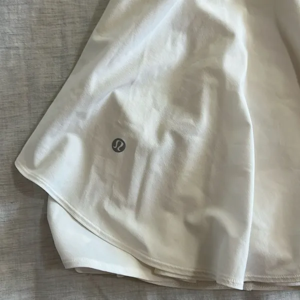 Lululemon Court Crush Dress Skort Built in Shorts Tennis Athletic White Size 8 - Image 6