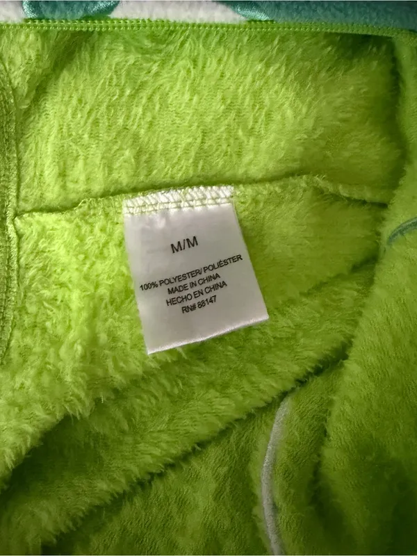 Disney Pixar Monsters Inc Mike Wazowski Onesie Pajama Cosplay Size M NEW - Image 3