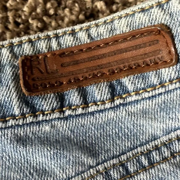 Polo Ralph Lauren Jeans Saturday Rigid Jean Size 10 High Waist Bootcut women’s - Image 7