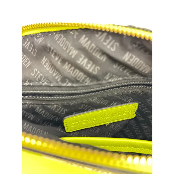 Steve Madden Small Green Crossbody Purse Satchel Pebbled Bag Double Handles NEW - Image 2