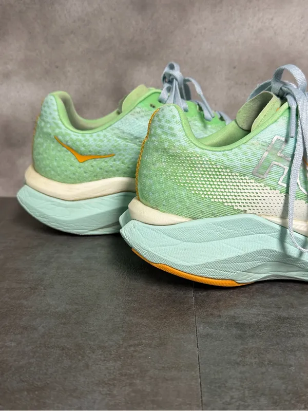 Hoka One One Mach X Women's Light Green Running Shoes 1141451 Size 7.5B - Image 11