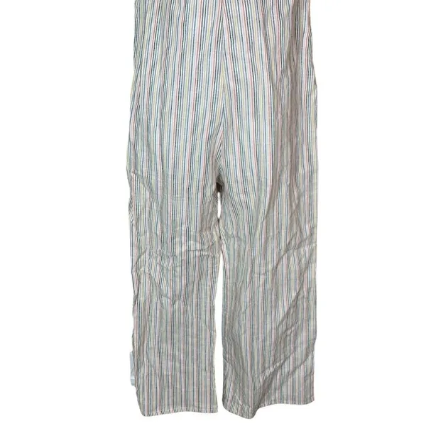 Olivaceous linen blend jumpsuit‎ - Image 3