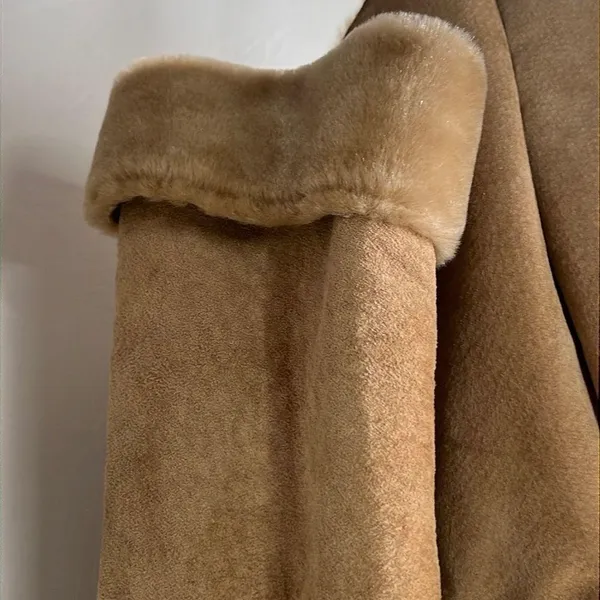 Vintage Penny Lane Guess Fur Leather Coat - Image 5