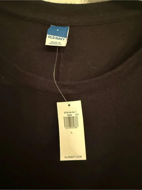 Old Navy Black Short Sleeve Mini Dress - Image 3