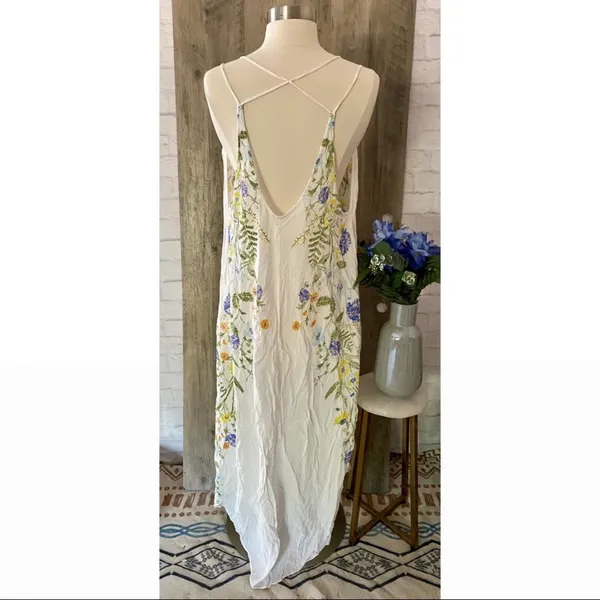 Free People Floral Slip - Image 4
