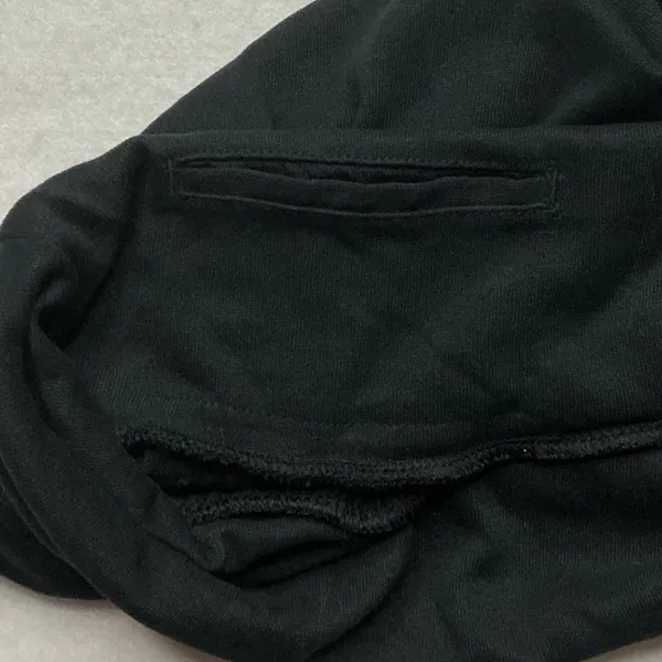 Nike Dri-FIT Womens Black High Waisted Foldover‎ Yoga Training Shorts Small - Image 6