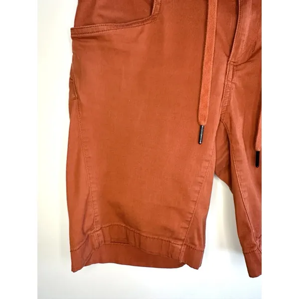 Black Diamond Women's Credo Shorts Size 8 Burnt Orange Cotton Stretch‎ Climbing - Image 5