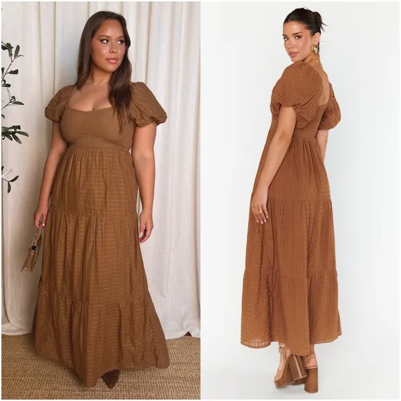 SHOW ME YOUR MUMU Joanna Maxi Dress In Brown - Image 2