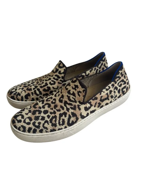 ROTHYS Women’s Animal Print Slip On Sneakers Size US 9 - Image 3