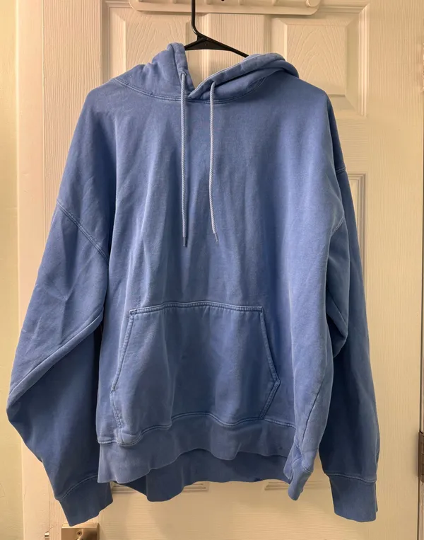 Electric blue brandy melville hoodie - Image 2